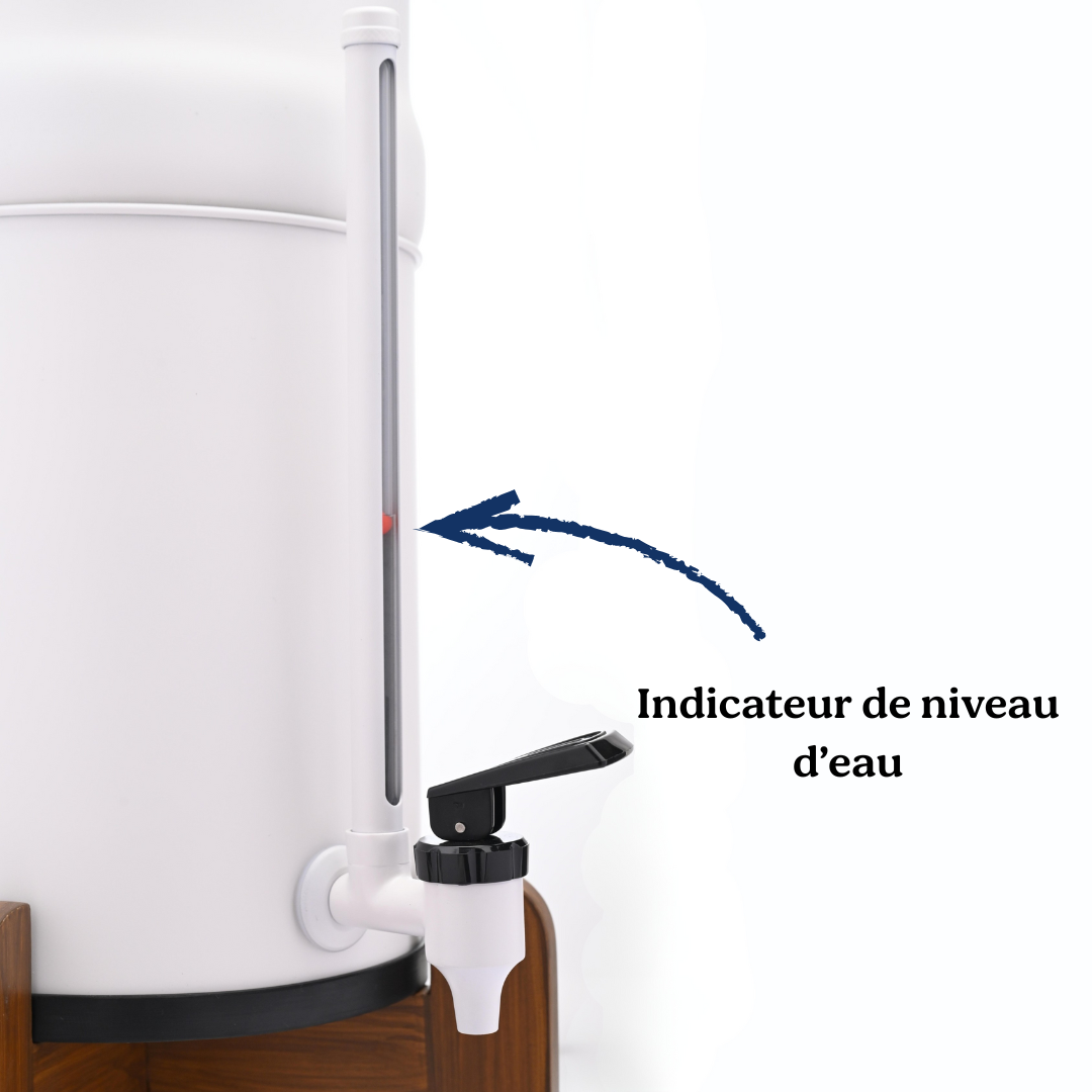 Filtre à Eau Inox Blanc