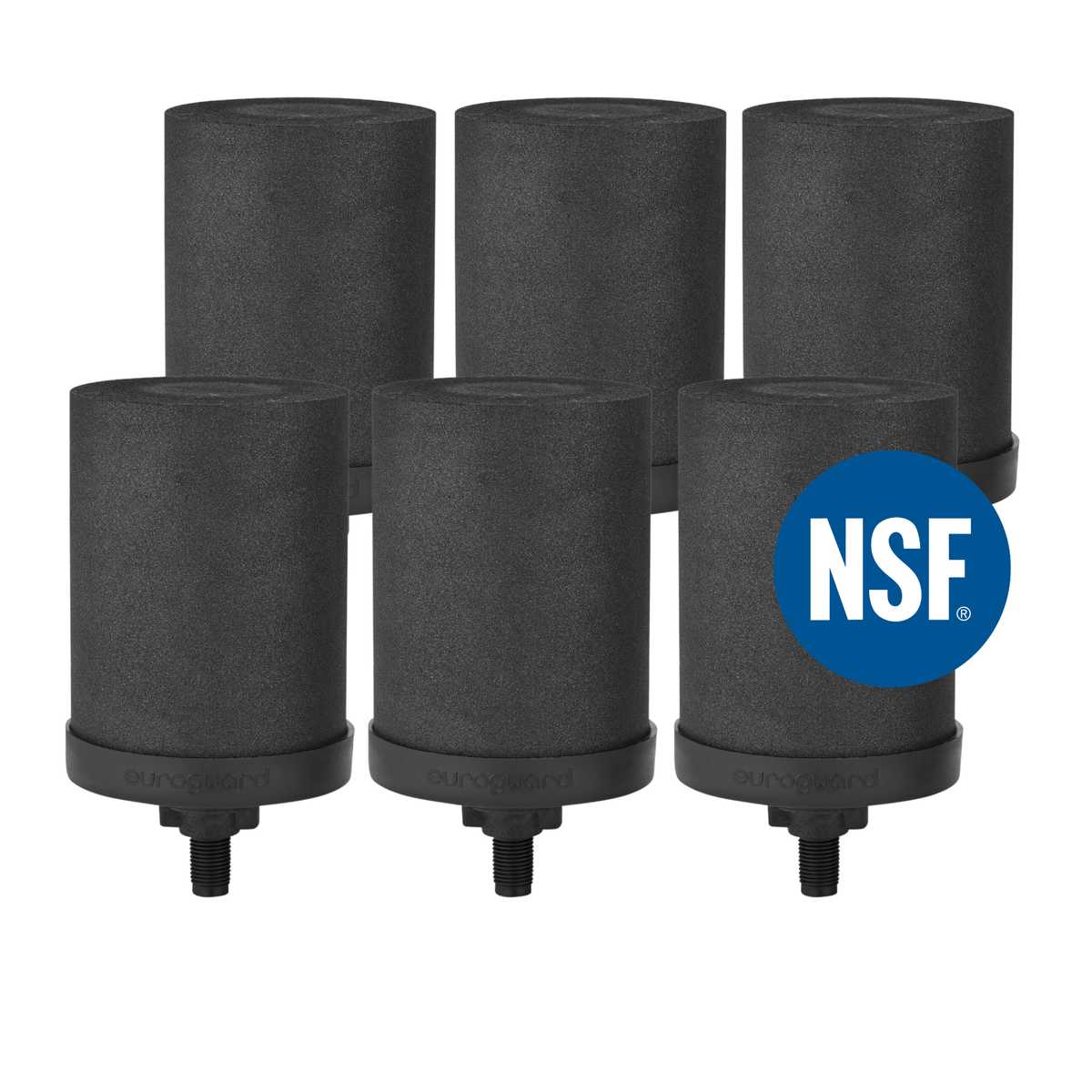 Euroguard Premium 2X Ionized Activated Carbon Filters - Compatible with All Berkey Filters
