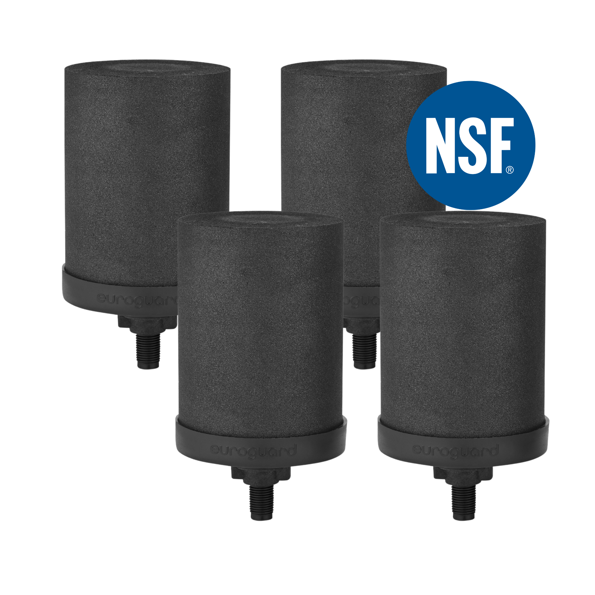 Filtres à Charbon Actif Ionisé Euroguard Premium 2X - Compatibles avec Tous les Filtres Berkey