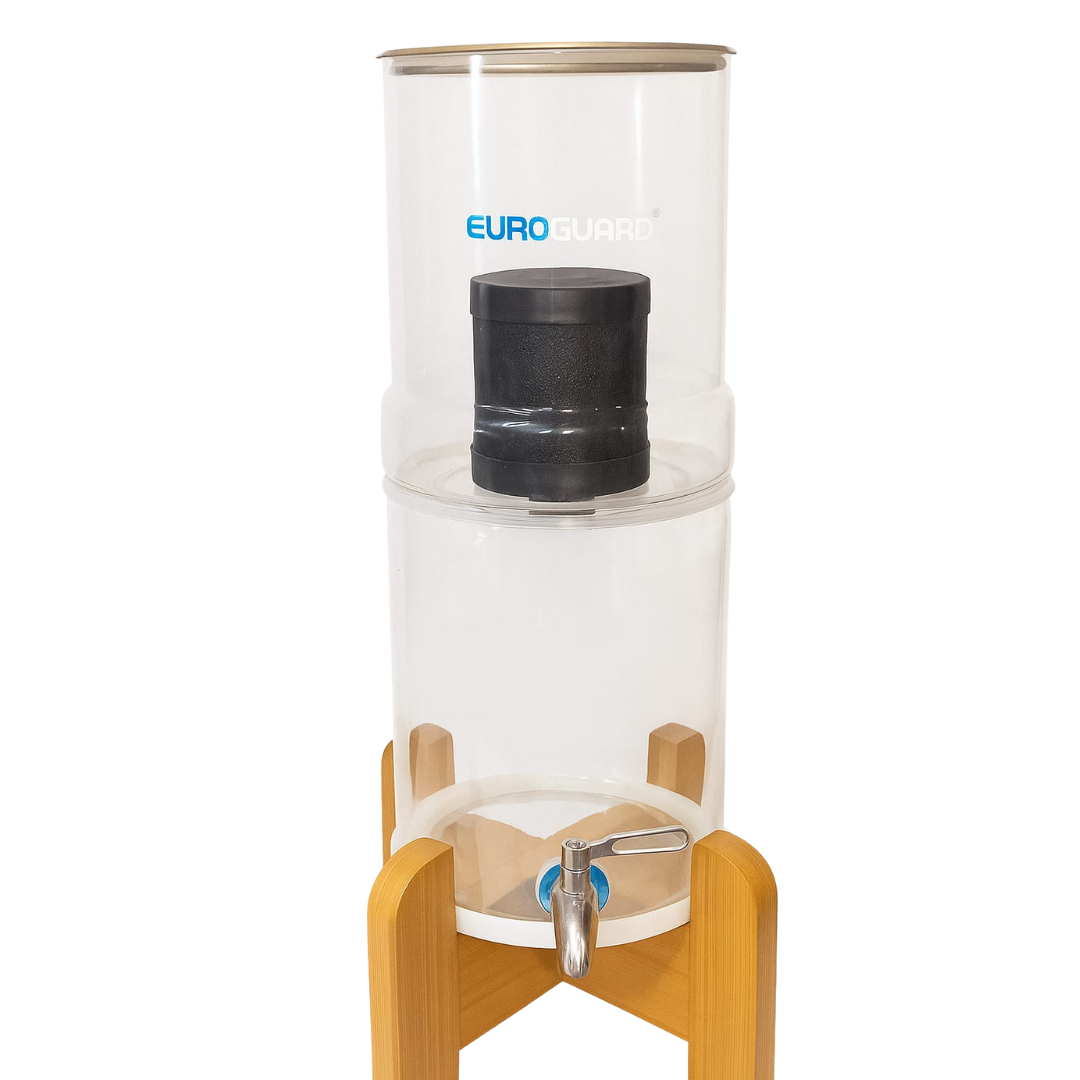 4L Filtre à gravité en verre fait main